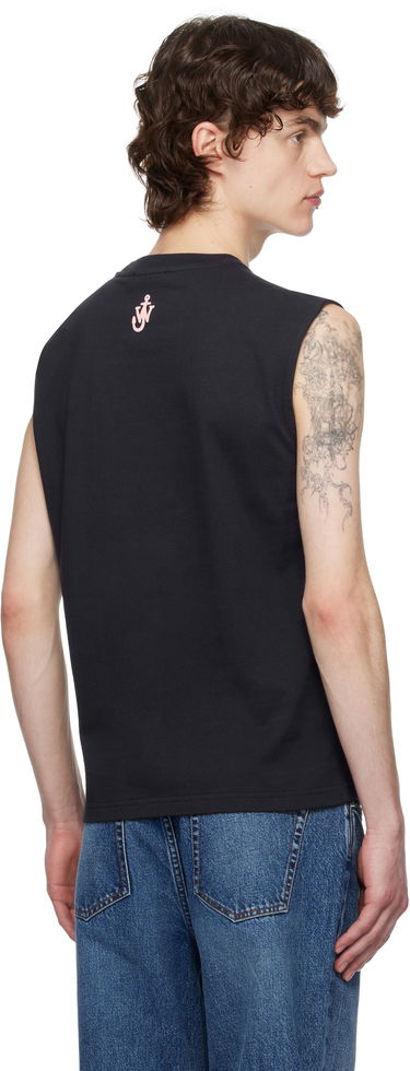 Majica brez rokavov JW Anderson JW Anderson 'Look At Me' Printed Tank Top Črna | JO0257-PG1510, 2