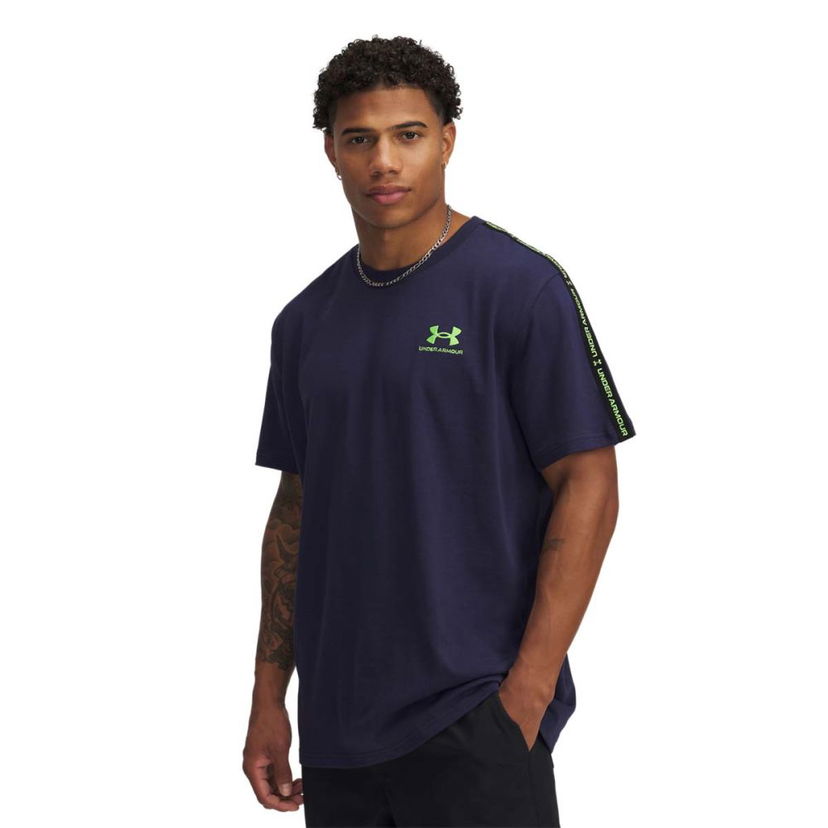 Majica Under Armour Icon Taping T-Shirt Mornarica | 1390300-411