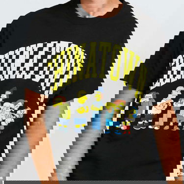 Majica MARKET The Simpsons Ha Ha Arc Tee Črna | CTM1990350 / 0001, 4