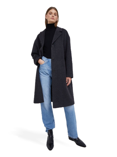 Plašči CALVIN KLEIN Coat Črna | K20K204629.9BYY