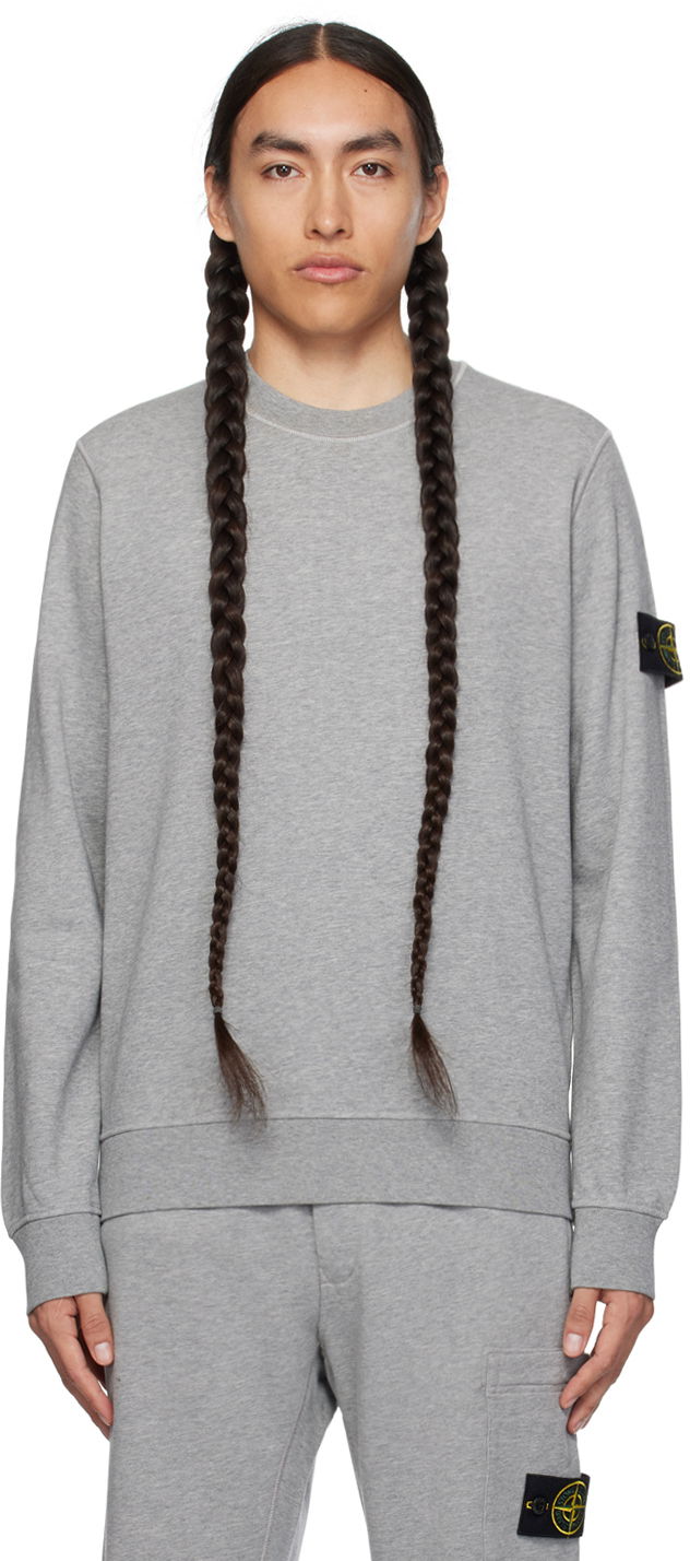 Pleteni pulover Stone Island Crewneck Siva | 791563051, 0