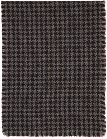 Šala Acne Studios Houndstooth Scarf Siva | CA0264-, 1