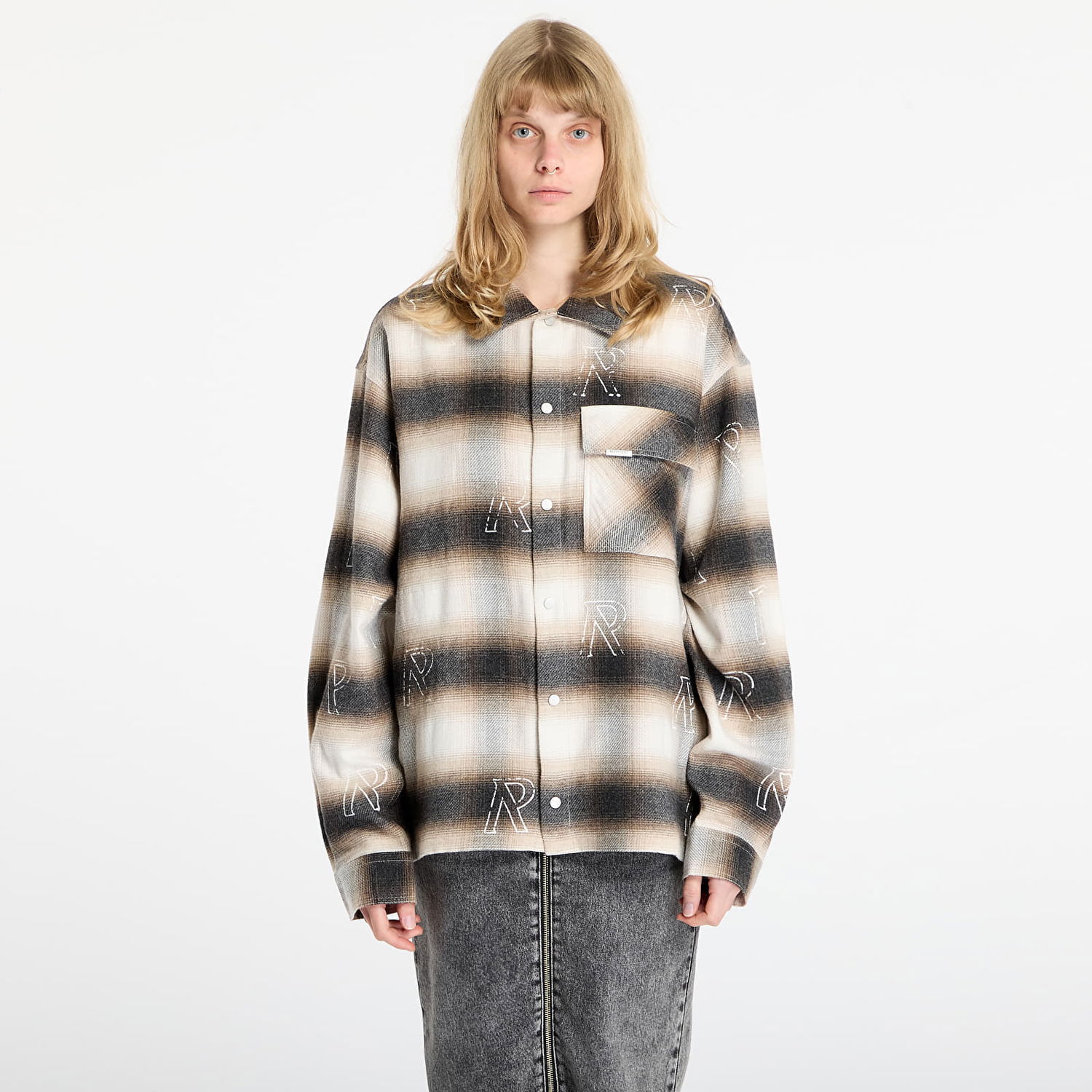 Srajce Represent Clo All Over Initial Flannel Shirt XXL Večbarvna | MLM100778-0146, 0
