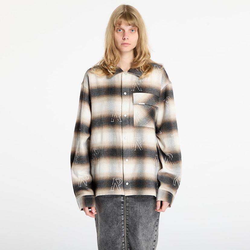 Srajce Represent Clo All Over Initial Flannel Shirt XXL Večbarvna | MLM100778-0146