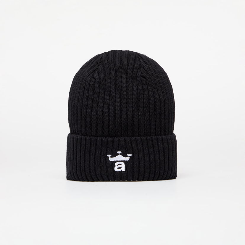 Beanie Awake NY Beanie Cable Universal Črna | AWK-FW24-HT011-BLK