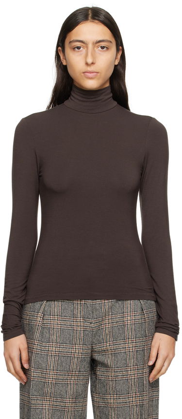 Pleteni pulover rag & bone Luca Turtleneck Top Rjava | WAC23FT017FG17, 0