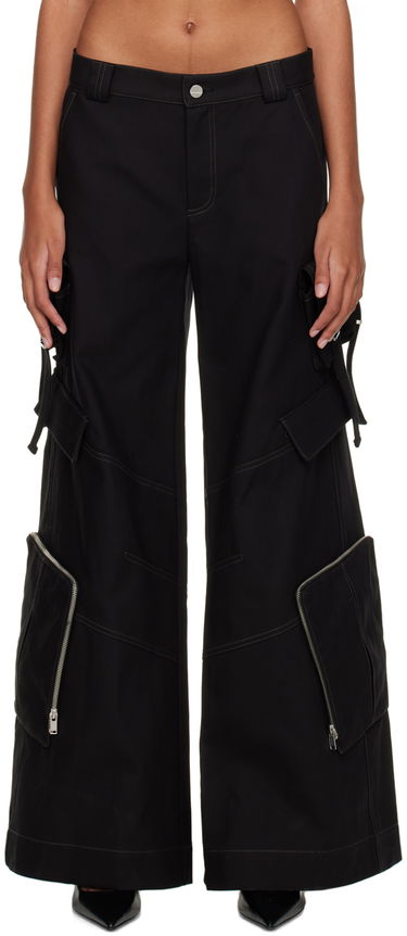 Cargo hlače Dion Lee Dion Lee Multi-Pocket Cargo Trousers Črna | C2076F22, 0