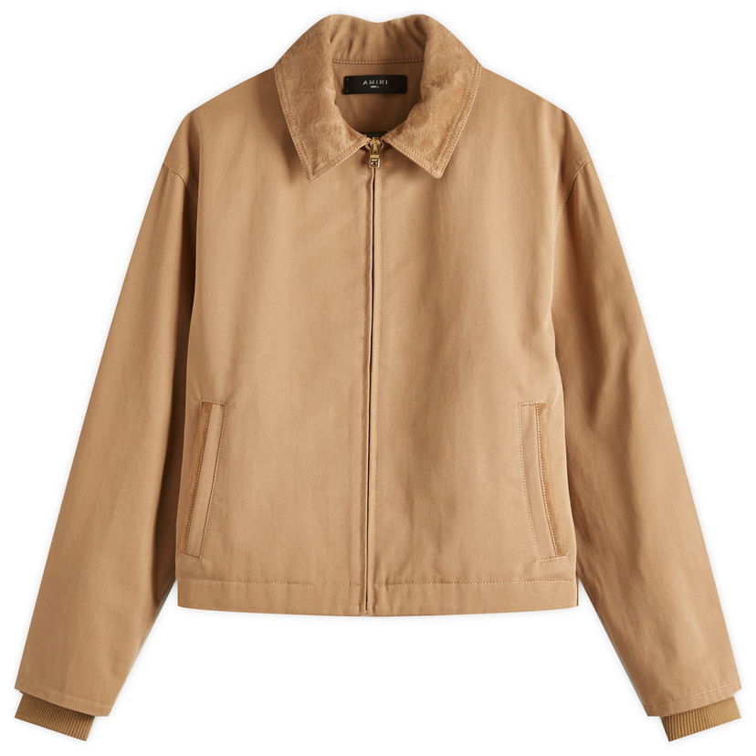 Bomber jakna AMIRI AMIRI Quad Work Jacket, Size Large Rjava | AWOUWJ1011