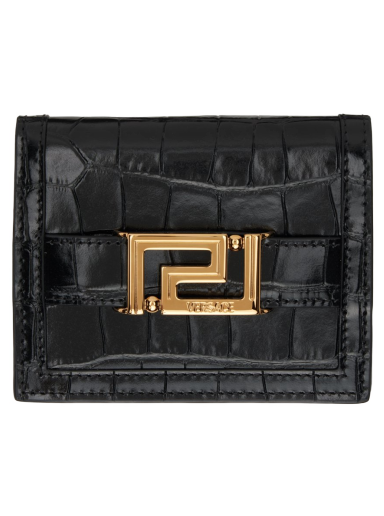 Denarnica Versace Croc Greca Goddess Wallet Črna | 1008832_1A08724