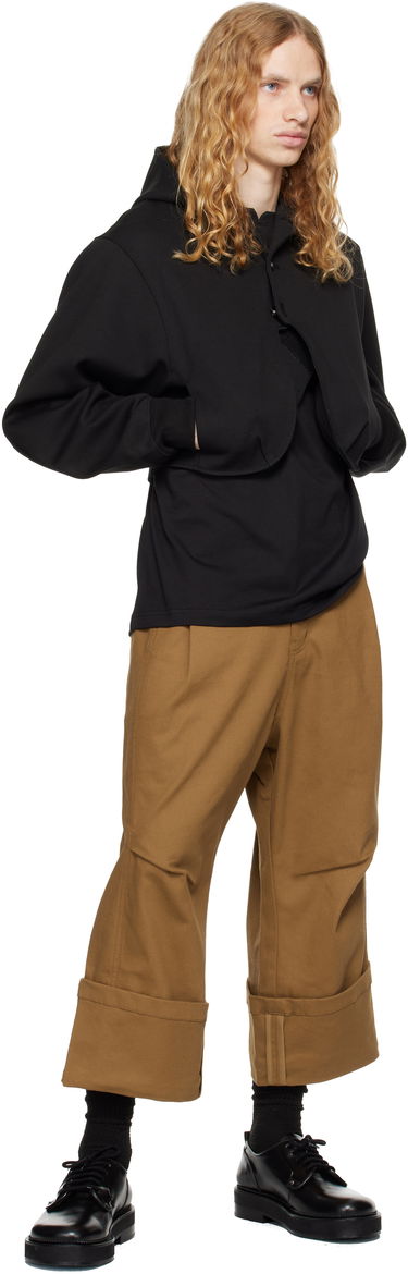 Hlače ADER ERROR Trousers With Rolled Cuffs Rjava | BN01FWBT0102CM, 3