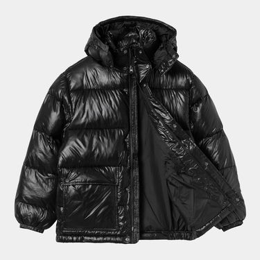 Puhovka Carhartt WIP Benson Puffer Hooded Jacket Črna | I035370_9, 7
