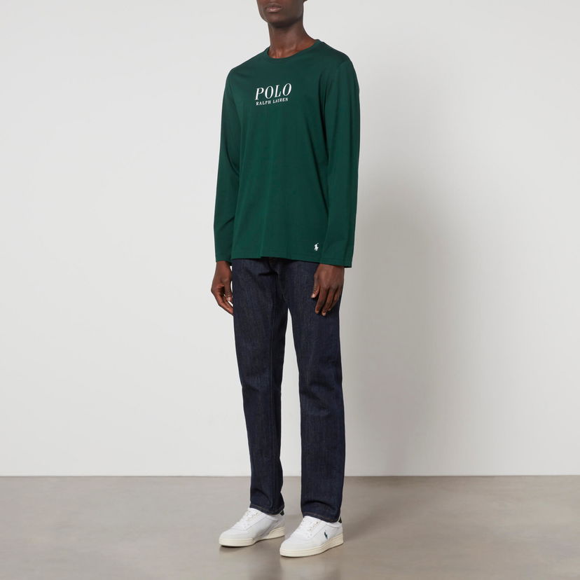 Majica Polo by Ralph Lauren Polo Ralph Lauren Logo-Print Cotton-Jersey Zelena | 714899614007