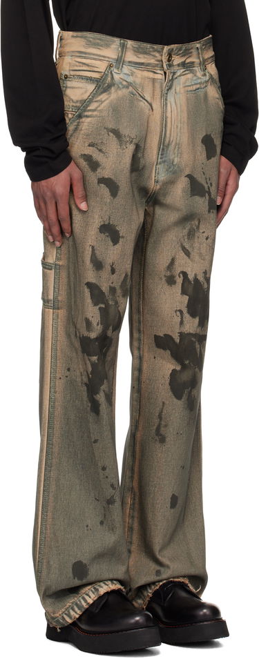 Kavbojke We11done We11done Carpenter Jeans Zelena | WD-DP3-24-338-M-BG, 1