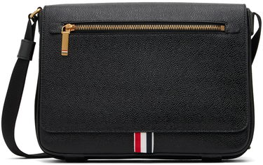 Torba za čez ramo Thom Browne Thom Browne Reporter Bag Črna | MAG143B-00198, 0
