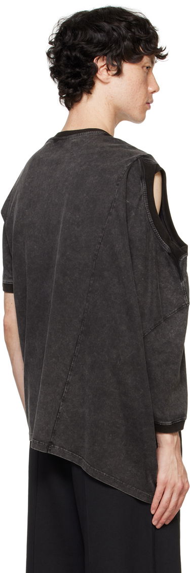 Majica Feng Chen Wang Feng Chen Wang Deconstructed T-Shirt Črna | FUF18TS02, 2