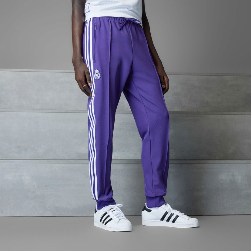 Trenirka adidas Performance Real Madrid Terrace Icons Track Pants Lila | JF2579