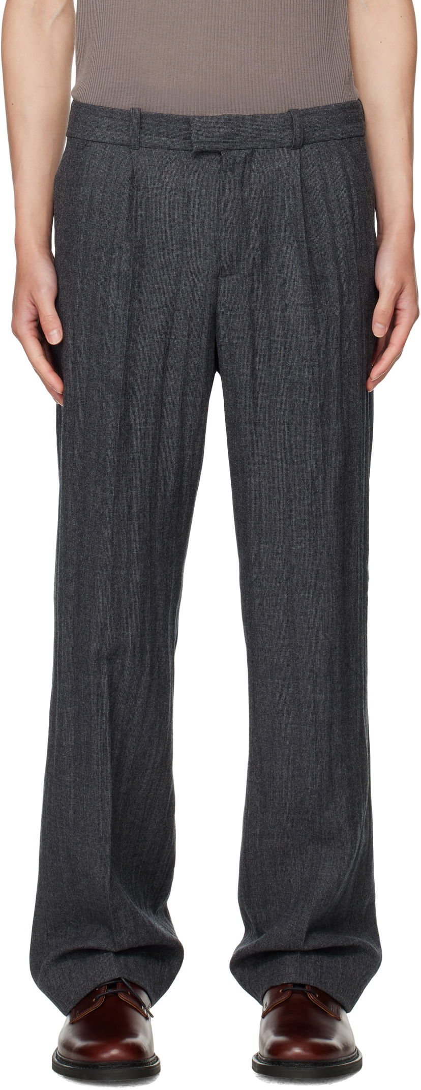 Hlače OUR LEGACY Slack Trousers Siva | M4254SSG