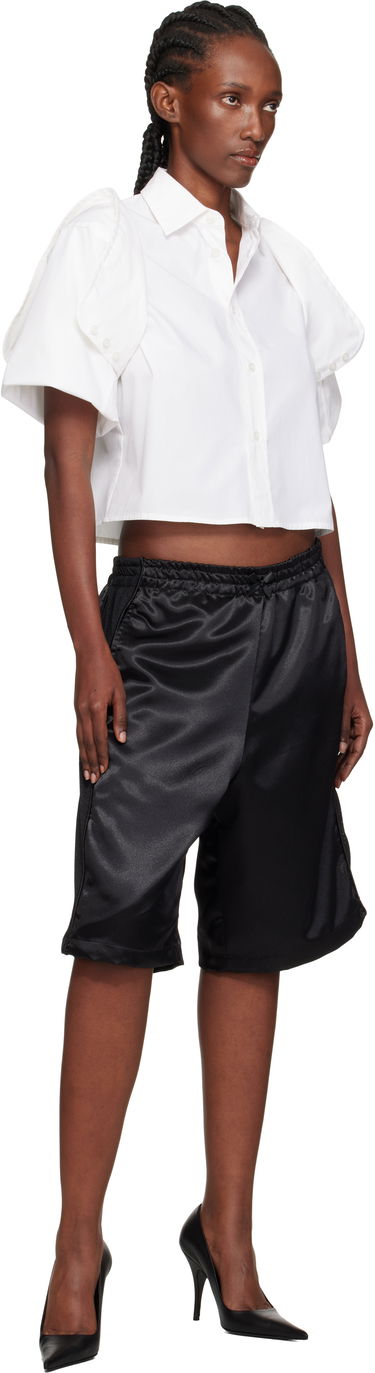 Srajce Maison Margiela MM6 Maison Margiela Cotton Cropped Shirt Bela | S52DT0044 M35480, 3