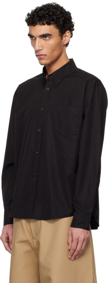 Srajce OUR LEGACY Our Legacy Beyond Button-Down Shirt Črna | M2252BBE, 3