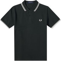Polo majica Fred Perry Twin Tipped Polo Tee Zelena | M3600-T50, 1