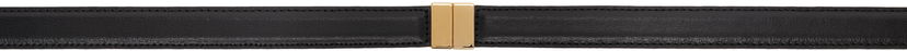 Pasovi TOTEME TOTEME Slide Clasp Belt Črna | 251-WAM0033-LE0025