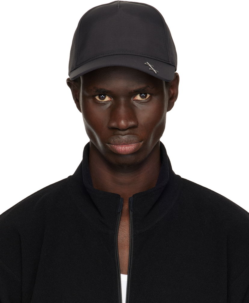 Kapa HELIOT EMIL Heliot Emil Haploid Baseball Cap Črna | PRESS25_16_96_BLK01_CO