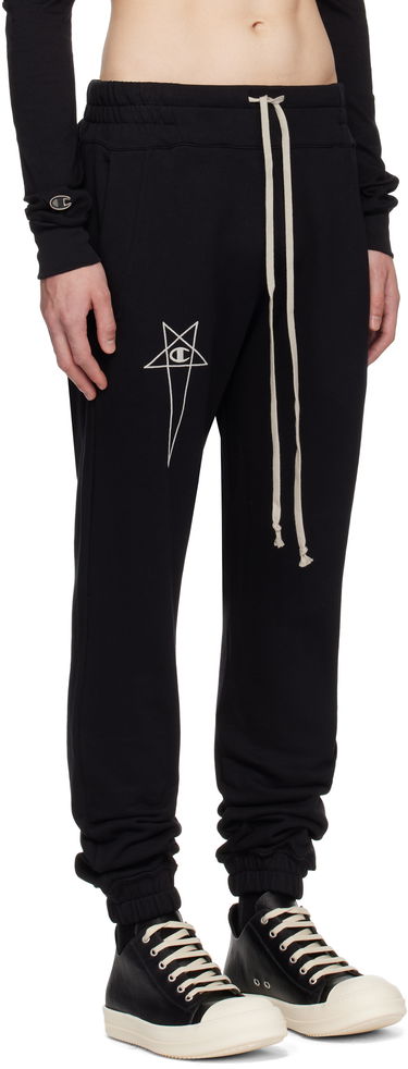 Trenirka Rick Owens Rick Owens Champion Edition Joggers Črna | CM01E1685 CHFE FELPA, 1