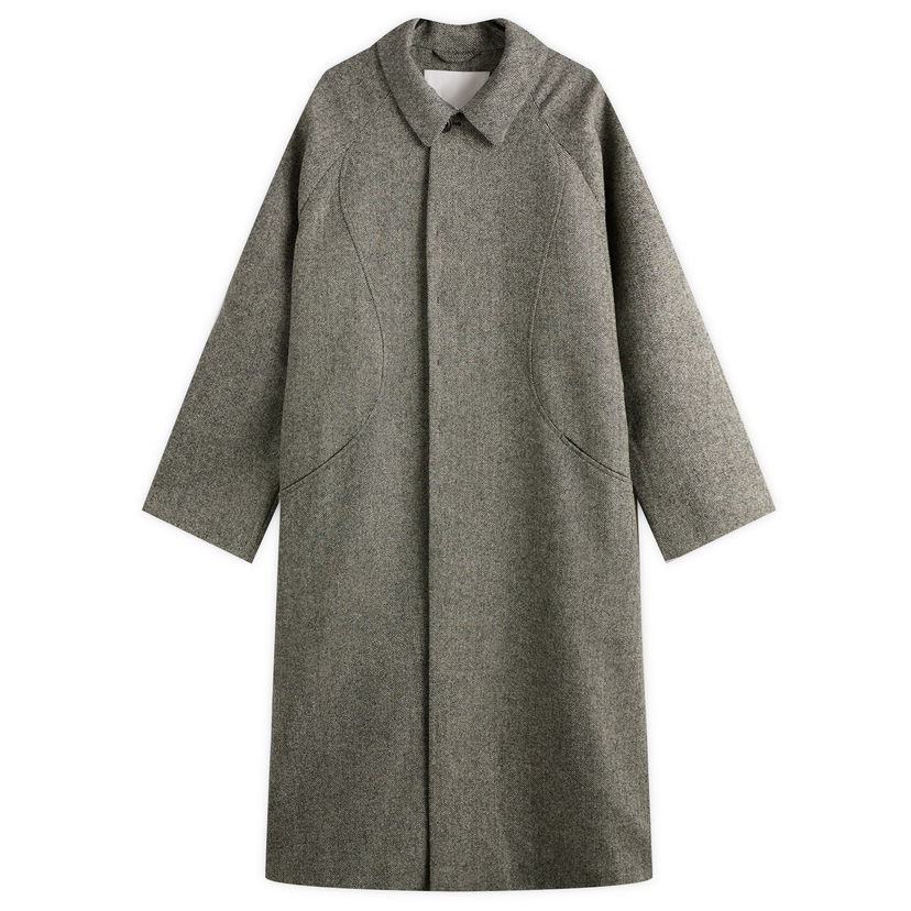 Plašči sage NATION Takeshi Overcoat Siva | S028-BWH