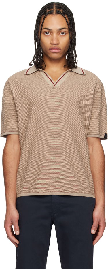 Polo majica rag & bone Rag & Bone Harvey Jonny Collar Polo Bež | MBS24H041BC41, 0
