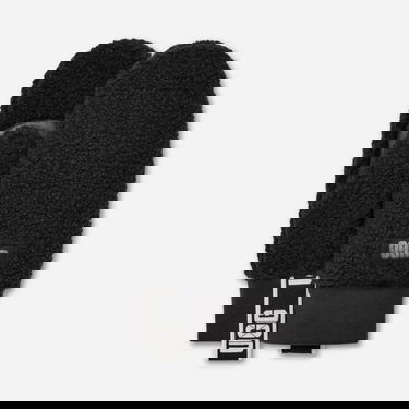 Rokavice UGG Logo Tape Fleece Mittens Črna | 101099-BLK, 0