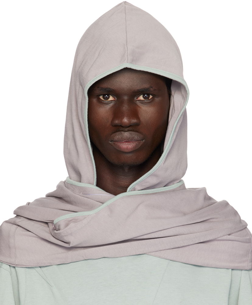 Šala KIKO KOSTADINOV Hood Scarf Zelena | KKAW24TP08-95