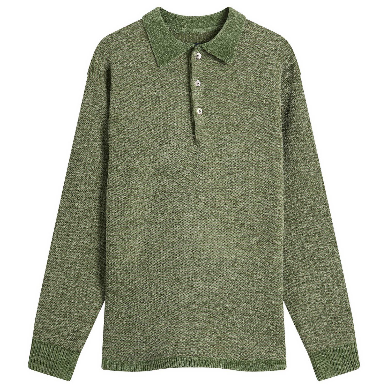 Polo majica thisisneverthat Velvet Knit Polo, Size Large Zelena | TN253KKNPK07-GRN, 1