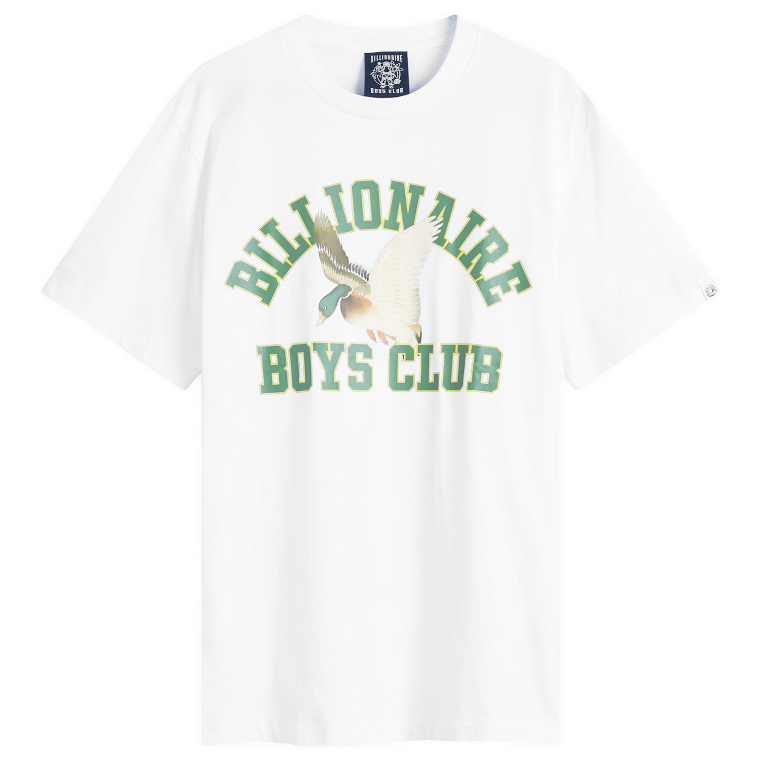 Majica BILLIONAIRE BOYS CLUB Duck Varsity Graphic T-Shirt White - Size Large Bela | B24465-WHT, 1