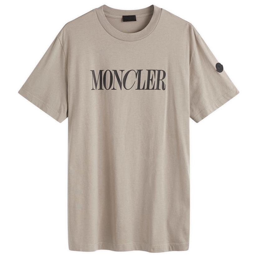 Majica Moncler Logo T-Shirt Siva | 8C000-31-89A17-266