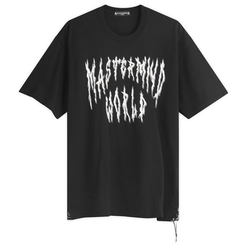 Majica Mastermind WORLD MASTERMIND WORLD Death Metal Graphic Tee Črna | MW25S14-TS053-021-BK