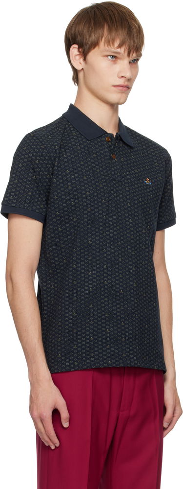 Polo majica Vivienne Westwood Vivienne Westwood Classic Polo Mornarica | 2H01000P-J009Q-, 1