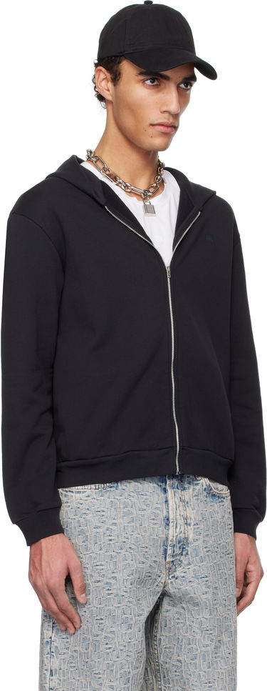 Pulover Acne Studios Acne Studios Zip-Up Hoodie Mornarica | CI0185-, 4