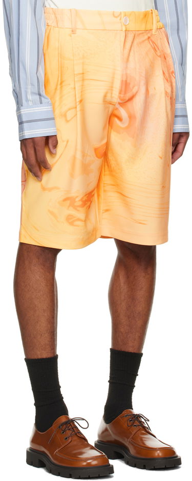 Kratke hlače Feng Chen Wang Feng Chen Wang Phoenix Shorts Oranžna | FMF14ST06, 1