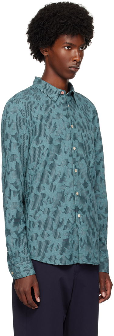 Srajce Paul Smith PS Paul Smith Patterned Shirt Zelena | M2R-614P-N22135-34, 1