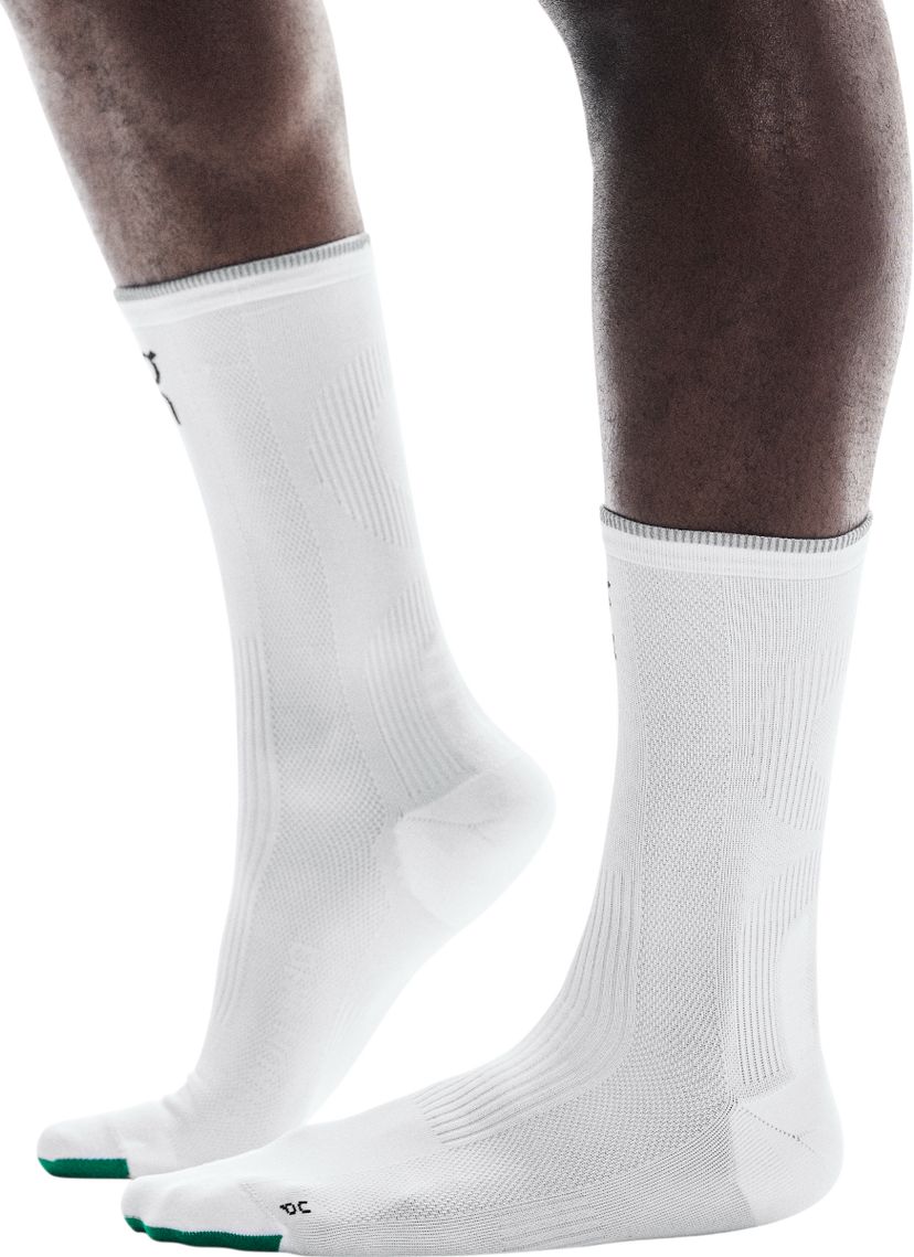 Nogavice On Running On Running Elite Run High Socks Bela | 2uf10010924