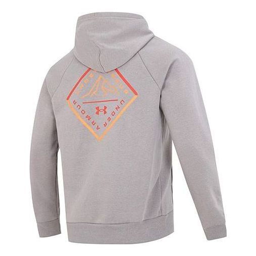 Pulover Under Armour Rival Fleece Mountain Hoodie Siva | 1373181-294