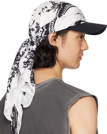 Kapa We11done We11done Bandana Scarf Cap Črna | WD-AH1-25-435-U-WH, 2