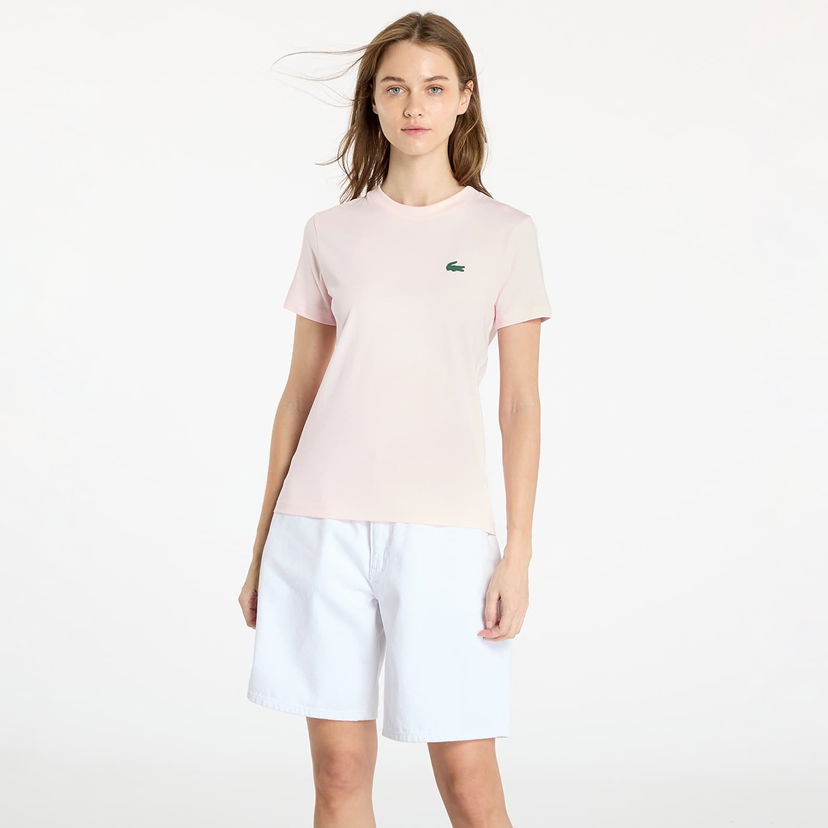 Majica Lacoste Turtle Neck Tee-Shirt Flamingo Bež | TF9246 T03