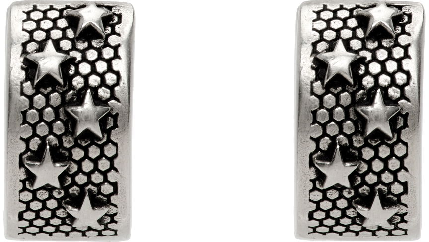 Uhani Maison Margiela Star Earrings Siva | SM1VG0049 P6476, 0