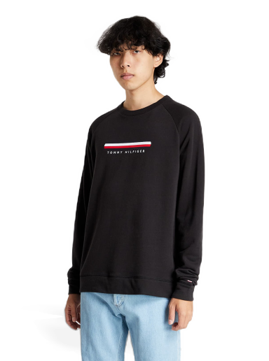 Pulover Tommy Hilfiger Seacell Track Top Črna | UM0UM02363 BDS