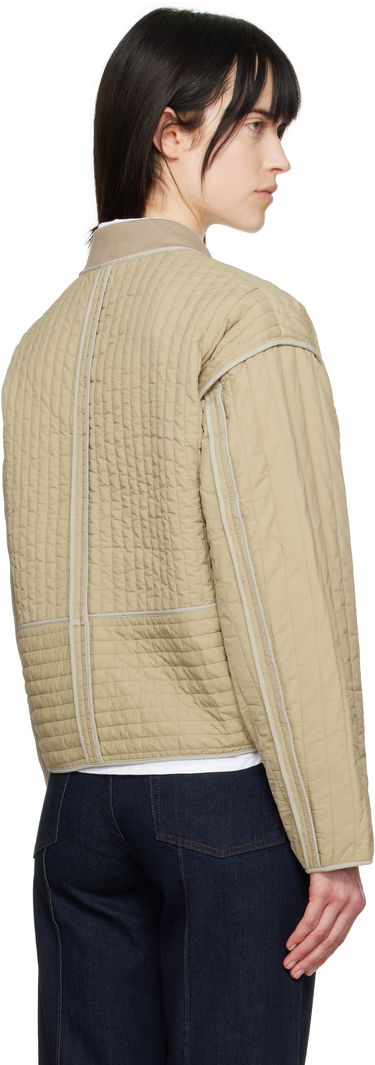 Bomber jakna rag & bone Rag & Bone Marley Quilted Jacket Bež | WAW25S20146114, 2