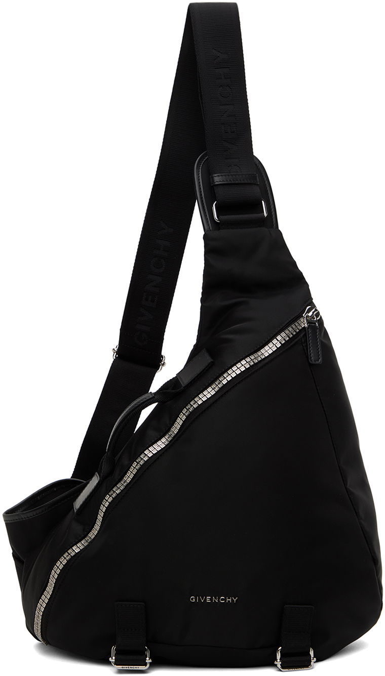 Nahrbtnik Givenchy G-Zip Triangle Črna | BK50B4K1JE, 0