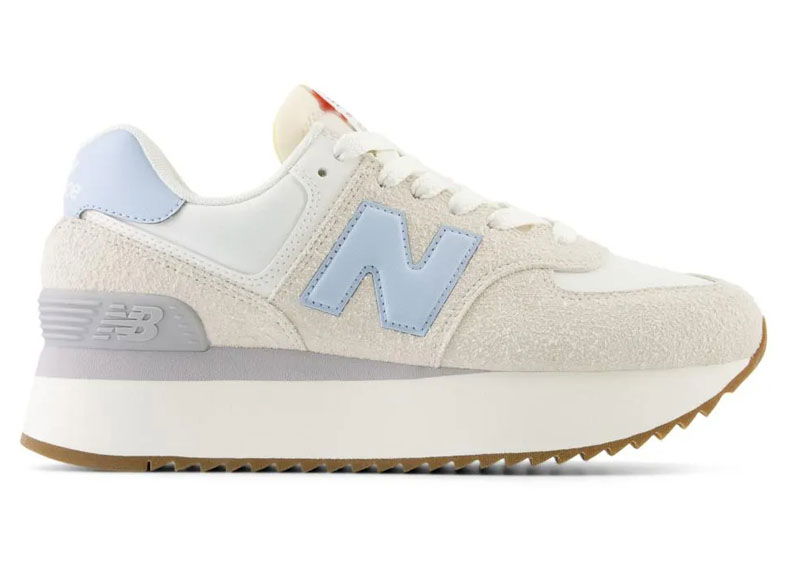 Superge in čevlji New Balance 574 Plus Reflection Bela | WL574ZQC, 0
