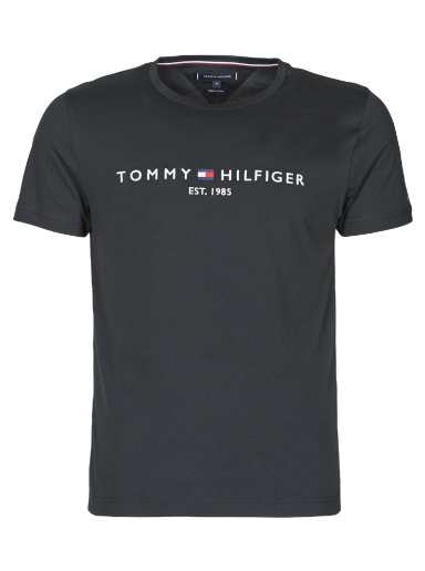 Majica Tommy Hilfiger CORE TOMMY LOGO TEE Črna | MW0MW11465-BAS-NOS