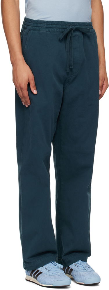 Hlače Carhartt WIP Relaxed Fit Cotton Twill Trousers Črna | I033585, 4